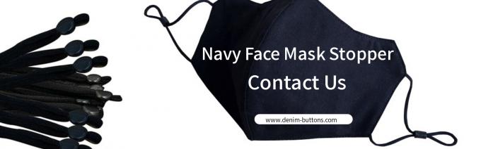 Bujão da máscara protetora da marinha | Ajustador do silicone do cabo